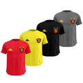 Kit 4 Camisas Masculinas TechFit Malha Fria Anti-Suor Proteção Solar Sport