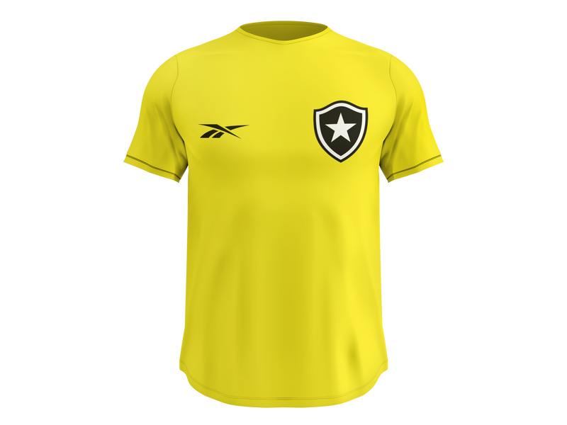 Camisa Masculina TechFit Malha Fria Anti-Suor Proteção Solar Botafogo