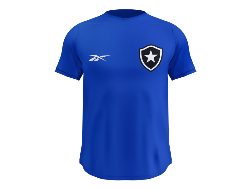 Camisa Masculina TechFit Malha Fria Anti-Suor Proteção Solar Botafogo