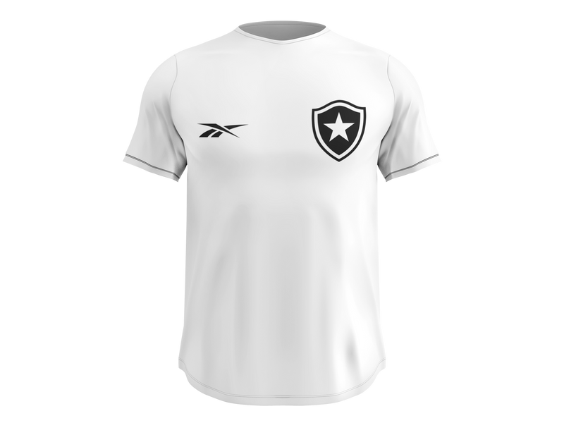 Camisa Masculina TechFit Malha Fria Anti-Suor Proteção Solar Botafogo