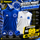 Kit 2 Regatas Masculinas Profit Malha Fria Anti-Suor Proteção Solar Cruzeiro