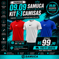 PROMOÇÃO 09.09 Kit 3 Camisas Techfit Masculinas Nike Malha Fria + Frete Grátis