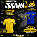 Kit 4 Camisas Masculinas TechFit Malha Fria Anti-Suor Proteção Solar Criciúma