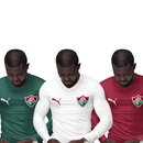 Kit 3 Camisas Térmicas Masculinas Tecido Ice Malha Fria com Proteção UV Fator 50+ Fluminense