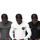 Kit 3 Camisas Térmicas Masculinas Tecido Ice Malha Fria com Proteção UV Fator 50+ Atlético MG