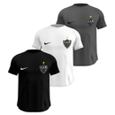 Kit 3 Camisas Masculinas TechFit Malha Fria Anti-Suor Proteção Solar Atlético Mg