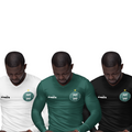 Kit 3 Camisas Térmicas Masculinas Tecido Ice Malha Fria com Proteção UV Fator 50+ Coritiba