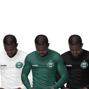 Kit 3 Camisas Térmicas Masculinas Tecido Ice Malha Fria com Proteção UV Fator 50+ Coritiba