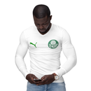 Camisa Manga Longa Térmica Masculina Tecido Ice Malha Fria com Proteção UV Fator 50+ Palmeiras