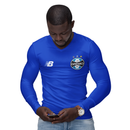 Camisa Manga Longa Térmica Masculina Tecido Ice Malha Fria com Proteção UV Fator 50+ Grêmio