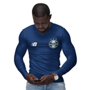 Camisa Manga Longa Térmica Masculina Tecido Ice Malha Fria com Proteção UV Fator 50+ Grêmio