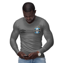 Camisa Manga Longa Térmica Masculina Tecido Ice Malha Fria com Proteção UV Fator 50+ Grêmio