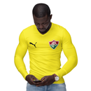 Camisa Manga Longa Térmica Masculina Tecido Ice Malha Fria com Proteção UV Fator 50+ Fluminense