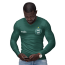 Camisa Manga Longa Térmica Masculina Tecido Ice Malha Fria com Proteção UV Fator 50+ Coritiba