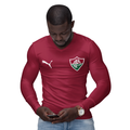 Camisa Manga Longa Térmica Masculina Tecido Ice Malha Fria com Proteção UV Fator 50+ Fluminense