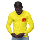 Camisa Manga Longa Térmica Masculina Tecido Ice Malha Fria com Proteção UV Fator 50+ Vasco Cruz