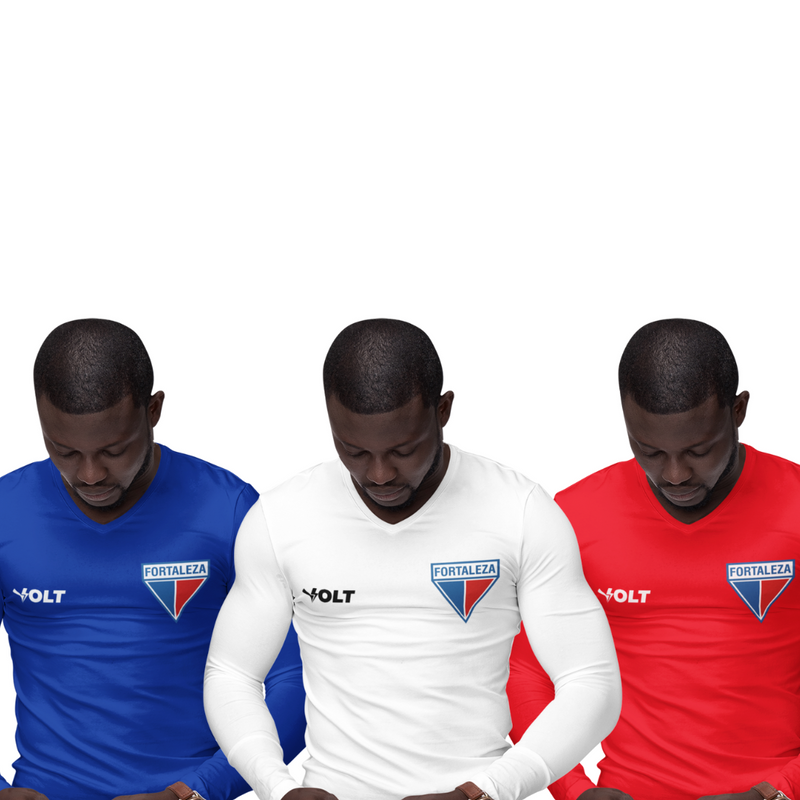 Kit 3 Camisas Térmicas Masculinas Tecido Ice Malha Fria com Proteção UV Fator 50+ Fortaleza