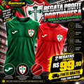 Kit 2 Regatas Masculinas Profit Malha Fria Anti-Suor Proteção Solar Portuguesa