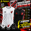 Kit 2 Regatas Masculinas Profit Malha Fria Anti-Suor Proteção Solar Athletico PR