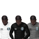 Kit 3 Camisas Térmicas Masculinas Tecido Ice Malha Fria com Proteção UV Fator 50+ Grêmio
