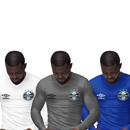 Kit 3 Camisas Térmicas Masculinas Tecido Ice Malha Fria com Proteção UV Fator 50+ Grêmio