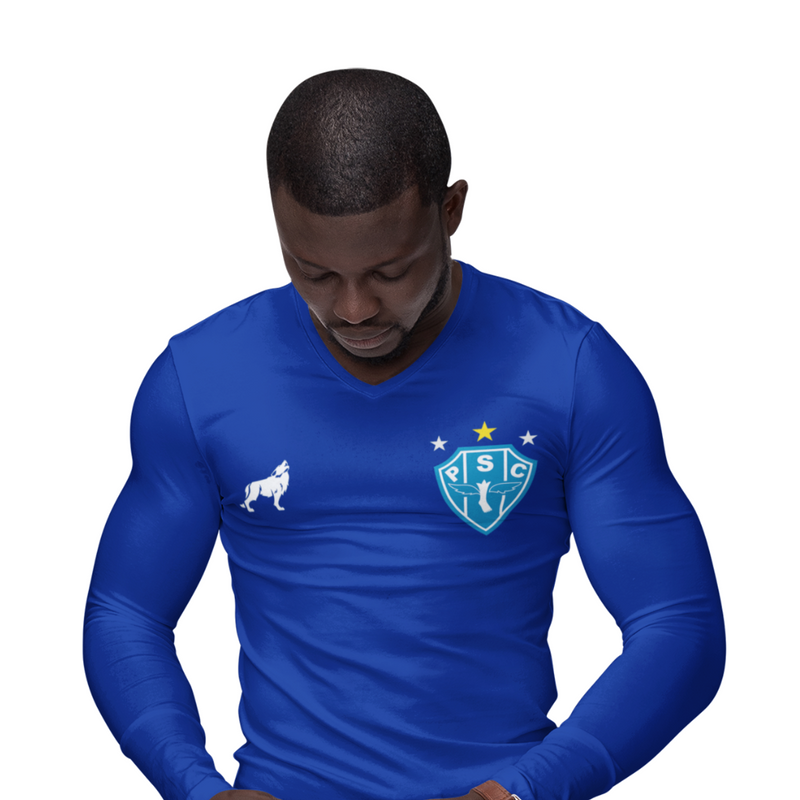 Kit 3 Camisas Térmicas Masculinas Tecido Ice Malha Fria com Proteção UV Fator 50+ Paysandu