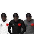 Kit 3 Camisas Térmicas Masculinas Tecido Ice Malha Fria com Proteção UV Fator 50+ Vasco Cruz de Cristo
