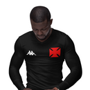 Kit 3 Camisas Térmicas Masculinas Tecido Ice Malha Fria com Proteção UV Fator 50+ Vasco Cruz de Cristo