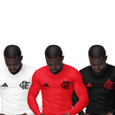 Kit 3 Camisas Térmicas Masculinas Tecido Ice Malha Fria com Proteção UV Fator 50+ Mengão CRF