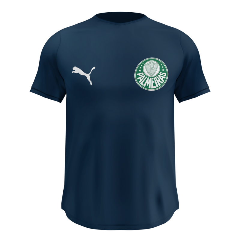 Kit 4 Camisas Dry Fit Masculinas Malha Premium Respirável Anti-Suor Palmeiras + Frete Grátis