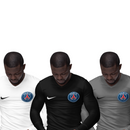 Kit 3 Camisas Térmicas Masculinas Tecido Ice Malha Fria com Proteção UV Fator 50+ Paris Saint Germain PSG
