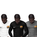 Kit 3 Camisas Térmicas Masculinas Tecido Ice Malha Fria com Proteção UV Fator 50+ Barcelona