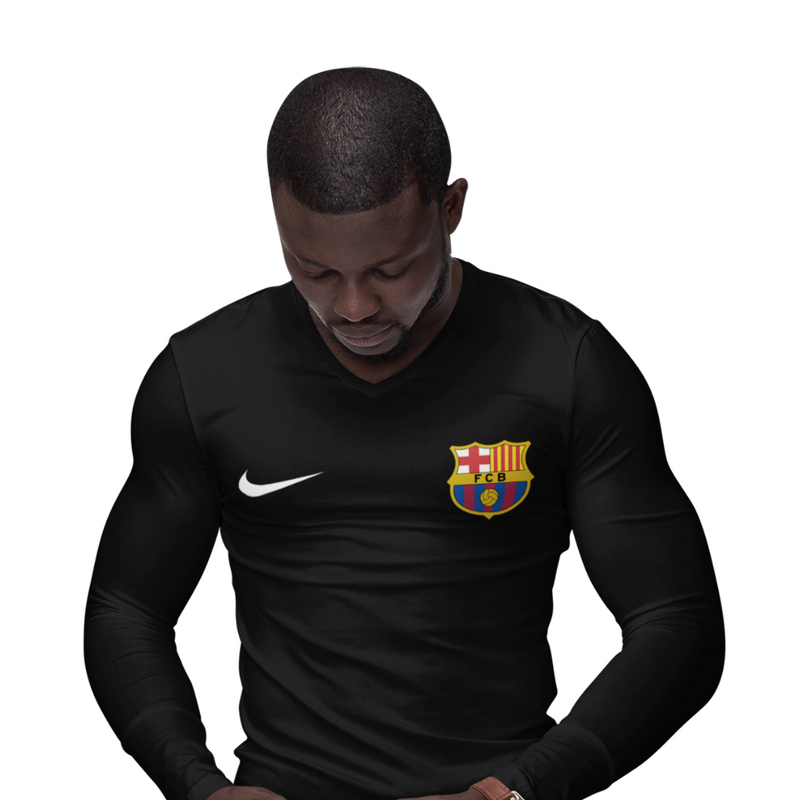 Kit 3 Camisas Térmicas Masculinas Tecido Ice Malha Fria com Proteção UV Fator 50+ Barcelona