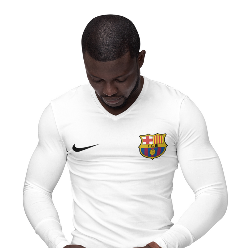 Kit 3 Camisas Térmicas Masculinas Tecido Ice Malha Fria com Proteção UV Fator 50+ Barcelona
