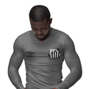 Kit 3 Camisas Térmicas Masculinas Tecido Ice Malha Fria com Proteção UV Fator 50+ Santos