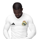 Kit 3 Camisas Térmicas Masculinas Tecido Ice Malha Fria com Proteção UV Fator 50+ Real Madrid
