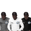 Kit 3 Camisas Térmicas Masculinas Tecido Ice Malha Fria com Proteção UV Fator 50+ Manchester City