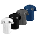 Kit 4 Camisas Masculinas TechFit Malha Fria Anti-Suor Proteção Solar Ceará