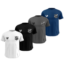 Kit 4 Camisas Masculinas TechFit Malha Fria Anti-Suor Proteção Solar Ceará