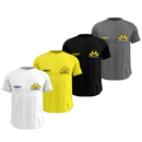 Kit 4 Camisas Masculinas TechFit Malha Fria Anti-Suor Proteção Solar Criciúma