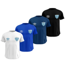 Kit 4 Camisas Masculinas TechFit Malha Fria Anti-Suor Proteção Solar Avaí