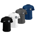 Kit 4 Camisas Masculinas TechFit Malha Fria Anti-Suor Proteção Solar Remo