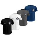 Kit 4 Camisas Masculinas TechFit Malha Fria Anti-Suor Proteção Solar Remo