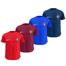 Kit 4 Camisas Masculinas TechFit Malha Fria Anti-Suor Proteção Solar Portugal