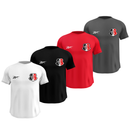 Kit 4 Camisas Masculinas TechFit Malha Fria Anti-Suor Proteção Solar Santa Cruz