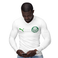 Camisa Térmica Masculina Tecido Ice Malha Fria com Proteção UV Fator 50+ Palmeiras