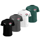 Kit 4 Camisas Masculinas TechFit Malha Fria Anti-Suor Proteção Solar Fluminense