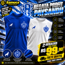 Kit 2 Regatas Masculinas Profit Malha Fria Anti-Suor Proteção Solar Paysandu