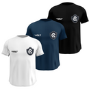 Kit 3 Camisas Masculinas TechFit Malha Fria Anti-Suor Proteção Solar Remo