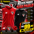 Kit 2 Regatas Masculinas Profit Malha Fria Anti-Suor Proteção Solar São Paulo